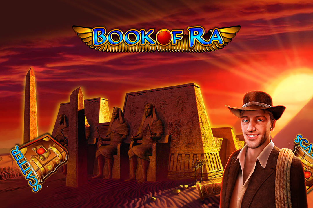 Book of Ra is an online Egyptian themed slot game with Jackpot prizes.